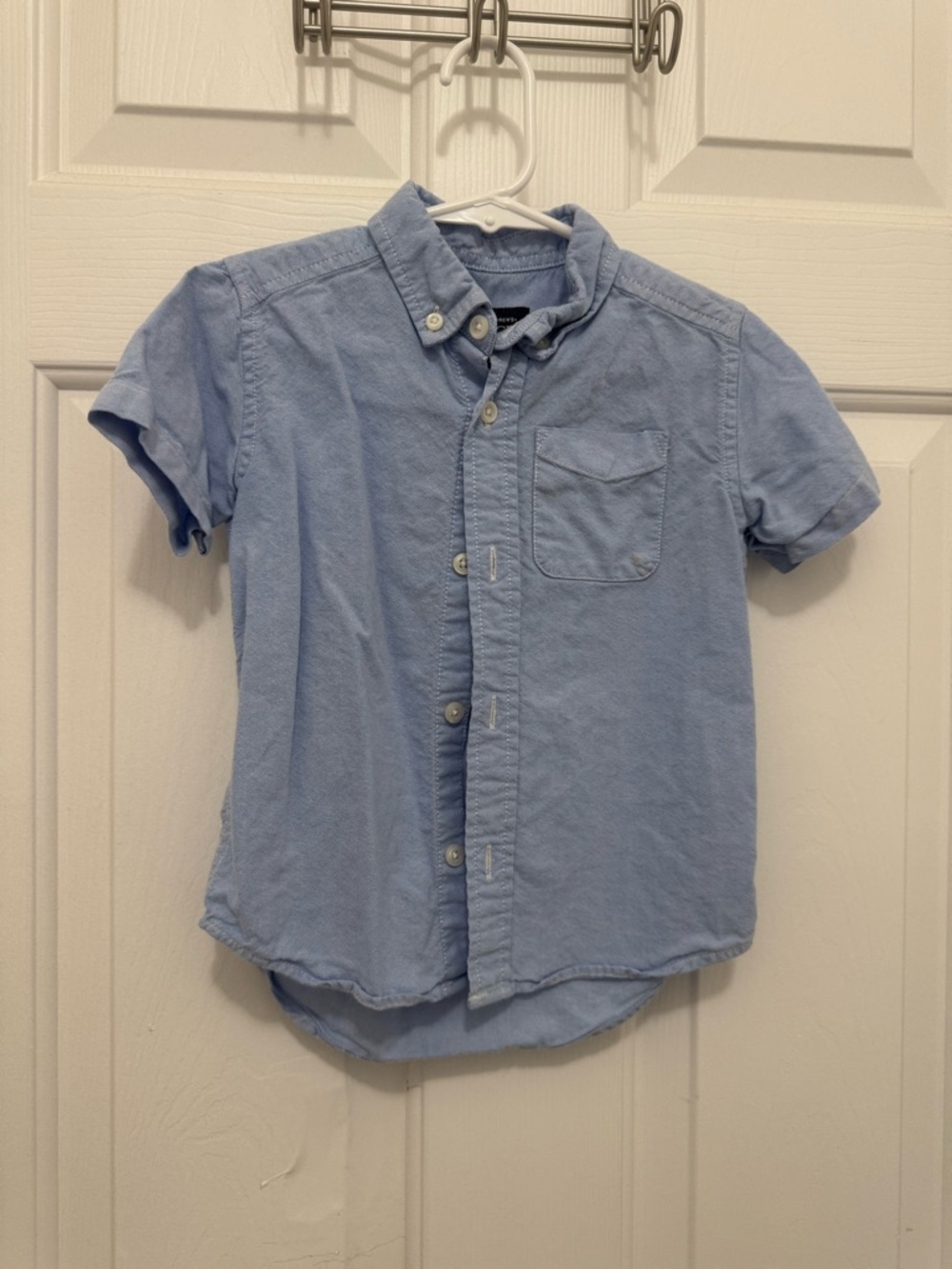 The Children's Place Light Blue Toddler Button-Up Shirt